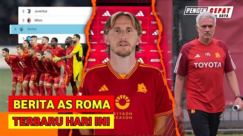 Giallorossi Menuju Ucl Luka Modric Gabung As Roma Komentar Pedas