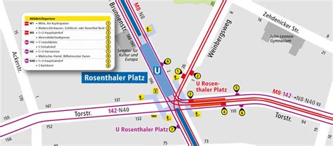 U Rosenthaler Platz Haltestelleninfo BVG