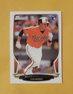 Bowman Draft Manny Machado Rookie Rc A Ebay