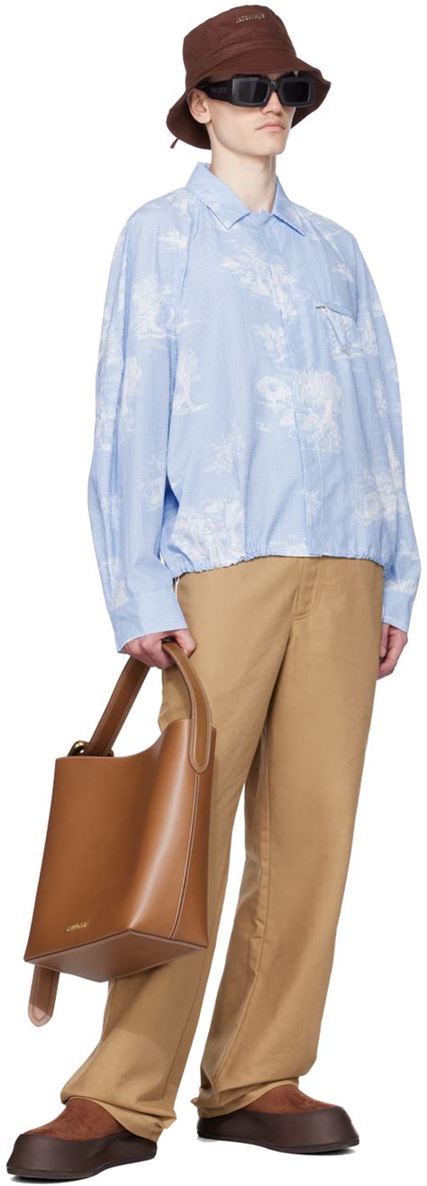 Jacquemus Blue Le Chouchou La Chemise Criollo Jacket Jacquemus