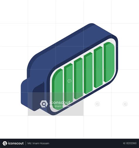 Battery Animated Icon download in JSON, LOTTIE or MP4 format