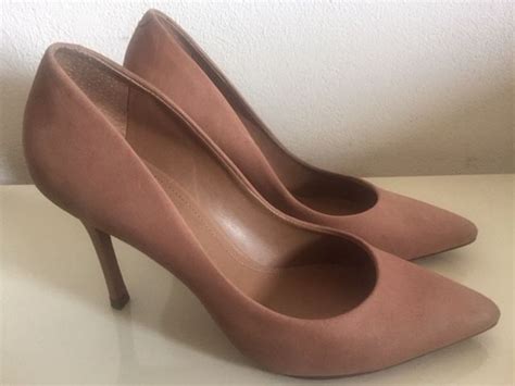 Scarpin Nude Salto Alto Sapato Feminino Arezzo Usado Enjoei