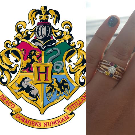 Harry Potter Themed Wedding Rings