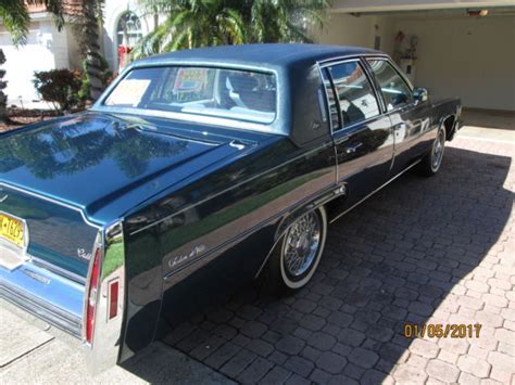 Cadillac Deville Sedan 1979 Blue For Sale 6d69s99270785 1979 Cadillac