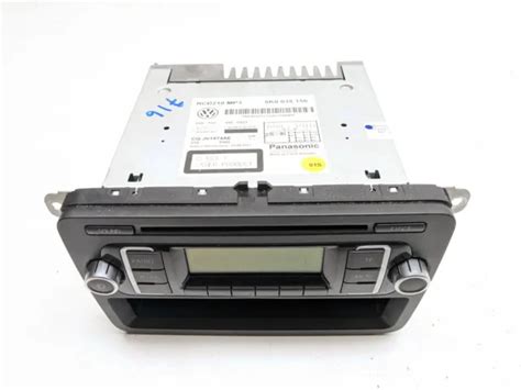 VOLKSWAGEN TOURAN CD Player Radio Stereo Head Unit Mk1 1T3 2011 34 99