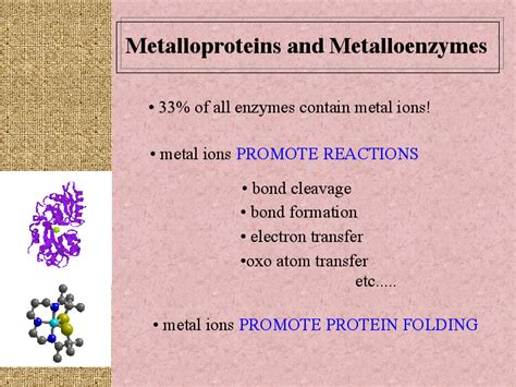 Metalloproteins