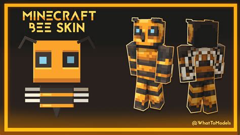 Minecraft Bee/ Minecraft Skin