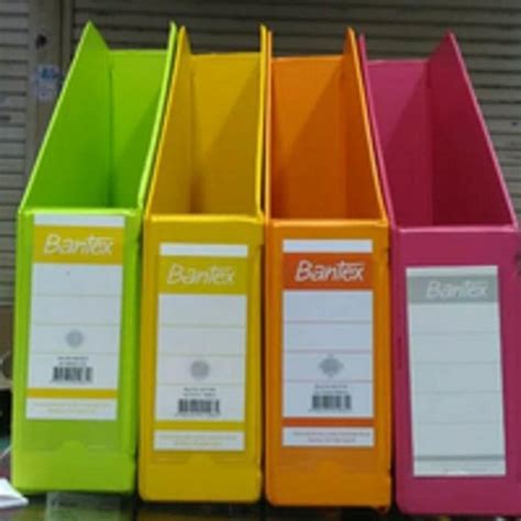 Jual Box File Bantex 4010 7cm Box Magazine Bantex 7cm Hitam Putih