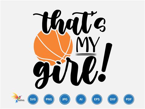 Basketball Mom Svg Thats My Girl Svg Basketball Shirt Etsy