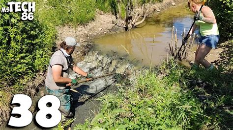 Beaver Dam Removal No 38 Manual Beaver Dam Removal YouTube