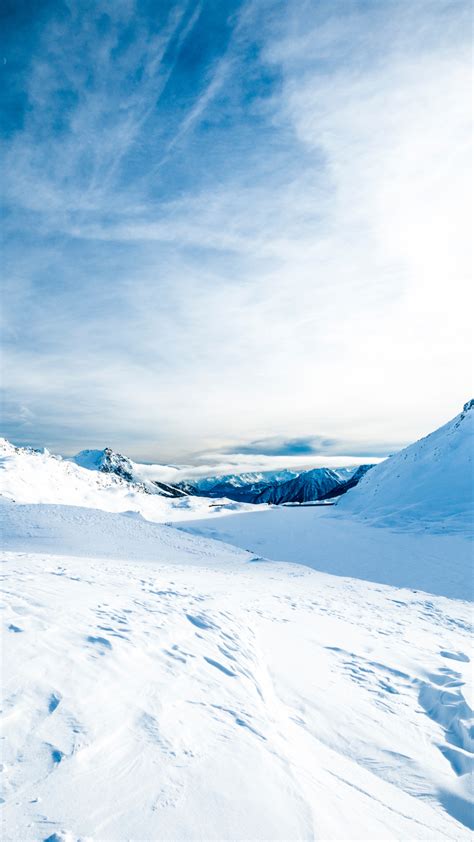 Frozen Mountainous iPhone Wallpaper – iDrop News