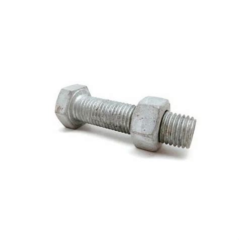 Hot Dip Bolt Bolt Size 0 5 Inch Size M10 M33 At 90 Kilogram In Ludhiana ID 20093193673