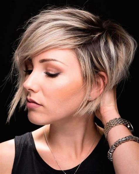 Asymmetrische Kurzhaarfrisuren Dünnes Haar 2019 Kurzhaarfrisuren