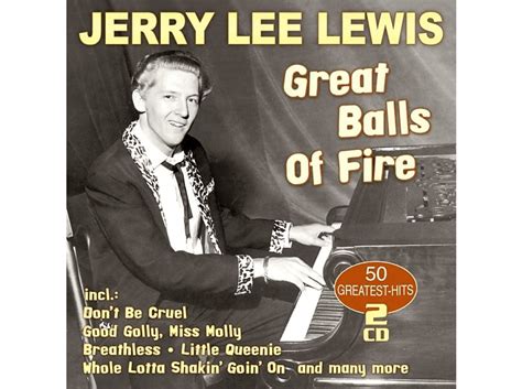 Jerry Lee Lewis Great Balls Of Fire 50 Greatest H CD Jerry Lee