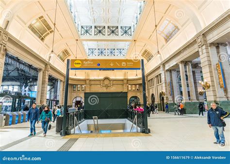 Buenos Aires, Argentina - June 22, 2017: Newly Renovated Retiro Train Station Editorial Stock ...