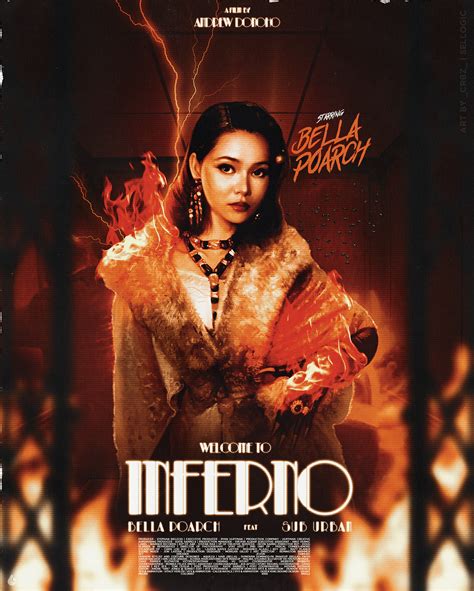 Inferno Bella Poarch {music Video Poster} On Behance