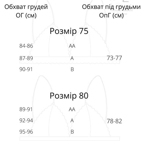Бралетт "Валлі", розмір 70 А | Лекала, викрійки жіночої білизни