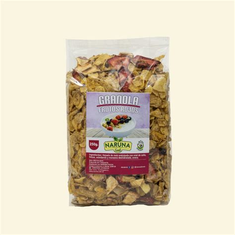 Granola Frutos Rojos Naruna Foods