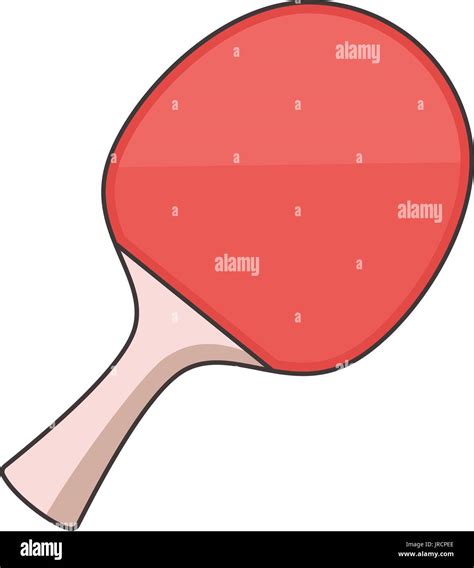 Ping Pong Paddle Stock Vector Images Alamy