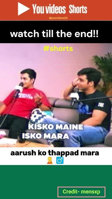 Laila Ne Thappad Mara Aarush Bhola Ko😱 Ft‪mensxp‬ ‪aarushbhola17