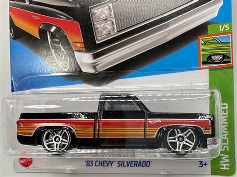 Hot Wheels Chevy Silverado Etsy