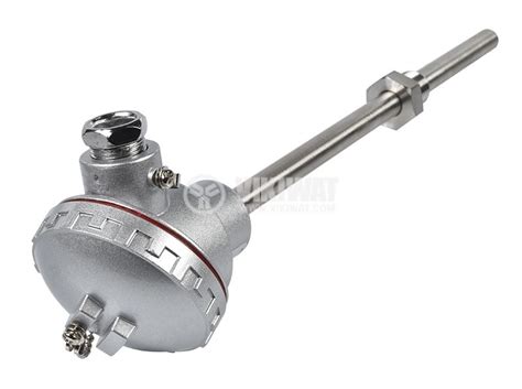 Терморезистор Pt100 от от -200 до 500 градуса ф12mm 100mm