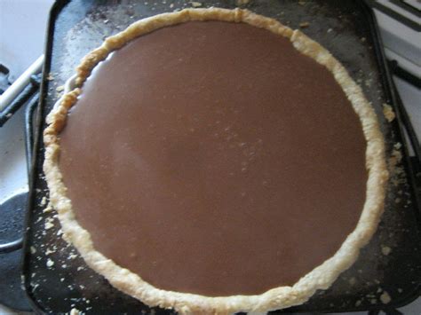 Chocolate Custard Pie · How To Bake A Chocolate Pie · Recipes on Cut ...