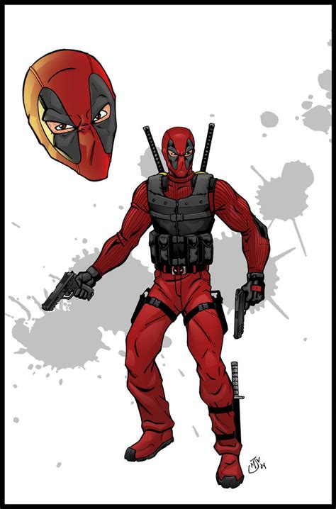 Deadpool Movie Concept Art By Vulture34 On Deviantart