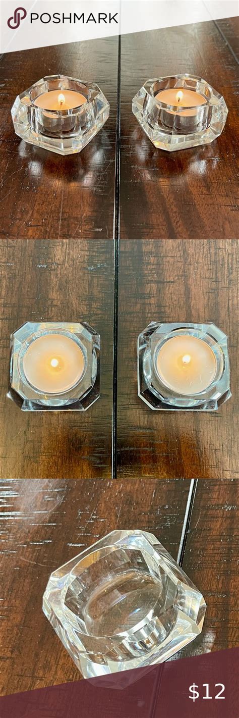 Pier 1 Imports Crystal Votive Candle Holders Votive Candle Holders