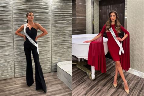 Outfit Deep Interview Finalis Miss Usa Memukau