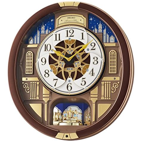 SEIKO Melodies in Motion Musical Wall Clock with Rotating Pendulum - Creative Clock - Shop ...