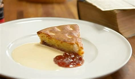 James Martins Frangipane Tart With Custard And Jam Dessert On Saturday Kitchen Sharingboost