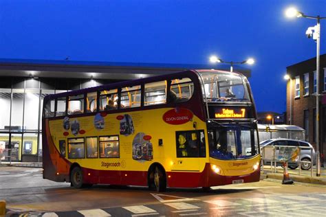 Stagecoach 15893 WA13 GDX Seen Departing Exeter Bus Stat Flickr