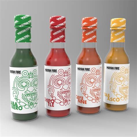 Hot Sauce Label Ideas 32 Best Hot Sauce Label Designs In 2025 99designs
