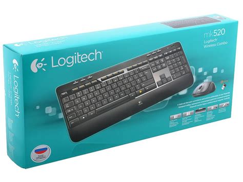 Клавиатура и мышь в комплекте Logitech Wireless Combo MK520 - «Отличный ...