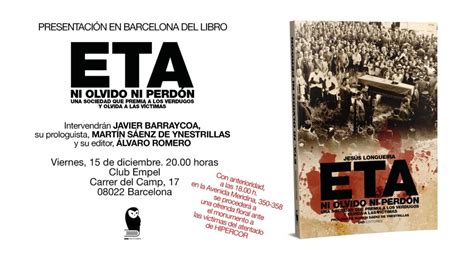 Homenaje A Los Asesinados Por Eta En Barcelona Y Presentaci N Del Libro