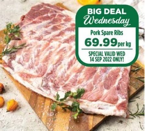 Pork Spare Ribs Per Kg Offer At Food Lover S Market