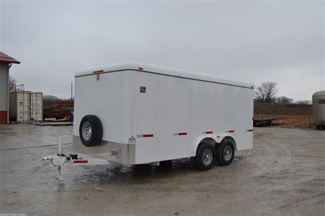 8x16 Cargo Trailer For Sale New W W Trailer Cargo Carrier 8x16x66