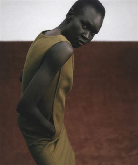 Alek Wek By Hanna Tveite For Vogue Australia December