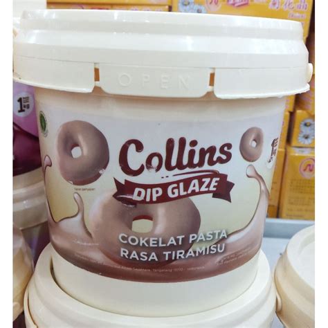 Jual Collins Dip Glaze Kg Saus Manis Celupan Donat Coklat