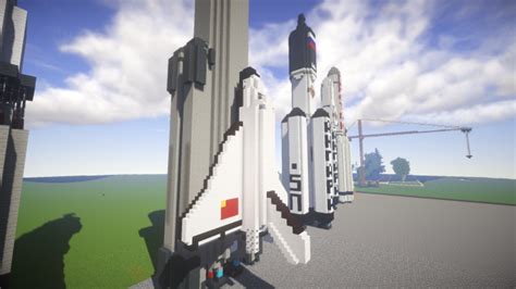 Objects Collection Space Rockets Minecraft Map