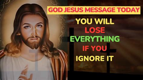 God Says Don T Skip This God Message Today Jesus Message Today