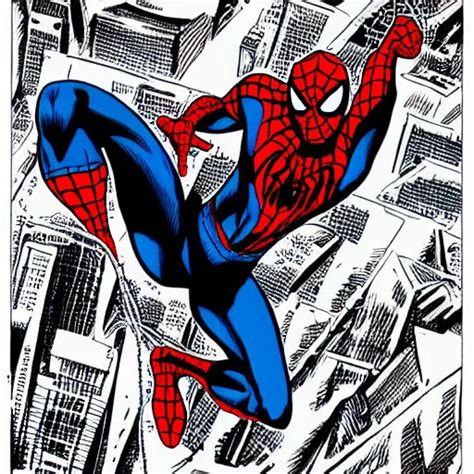 Spider Man By Steve Ditko Stable Diffusion Openart