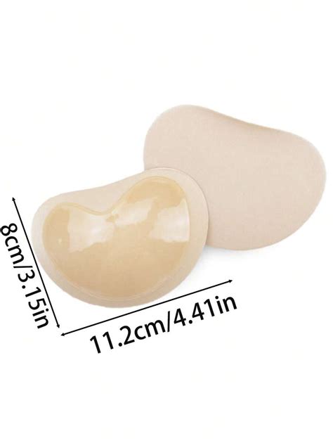 Pcs Women S Bra Insert Pads Thickened Push Up Silicon Pads Nipple Covers Bikini Inserts Chest