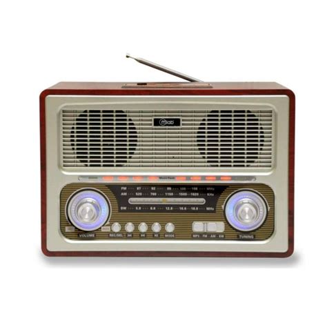 Ripley Radio Parlante Bluetooth Aux Usb Fm Am Sw Vintage Retroradio Mlba