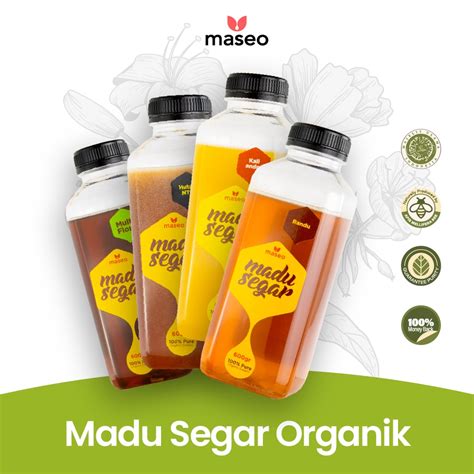 Jual Madu Murni Nektar Bunga Maseo Gr Pure Natural Raw Honey Madu