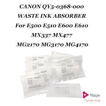 Canon Waste Ink Absorber For E E E E Mx Mx Mg