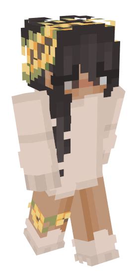 Flower Girl Minecraft Skin