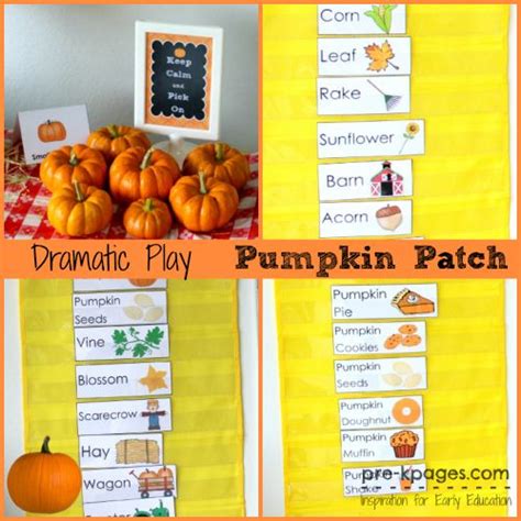 Pumpkin Patch Dramatic Play Dramatic Play Dramatic Play Centers