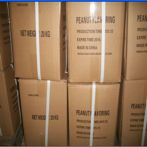 Bulk Packing 20kg Double Plastic Bags Outer Carton Peanut Butter